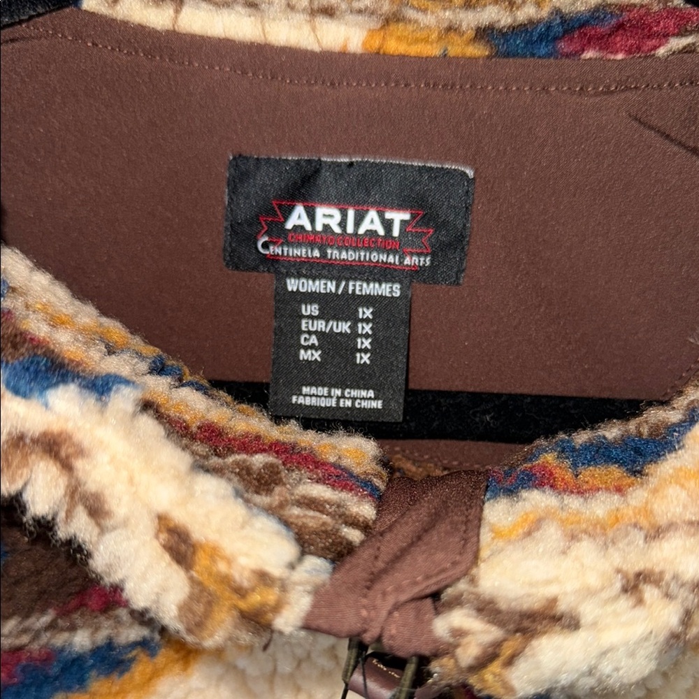 Ariat Colorful Fleece Jacket - Picture 2 of 6